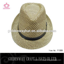 Chapeau de fedora de crochet de dame mixte